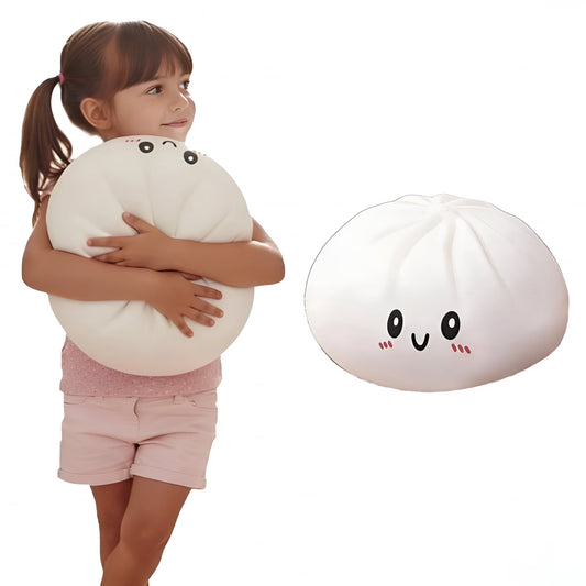 Giant Dumpling Squeeze without Steamer Box,Jumbo Dumpling Squeeze Toys,Jumbo Dumplings Stress Ball,Large Decompression Squeeze Toys,For Anxiety Relief