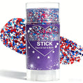 4Th of July Glitter Stick, Body & Hair Sparkle for Independence Day Parties, Festivals & Fun Holiday Looks