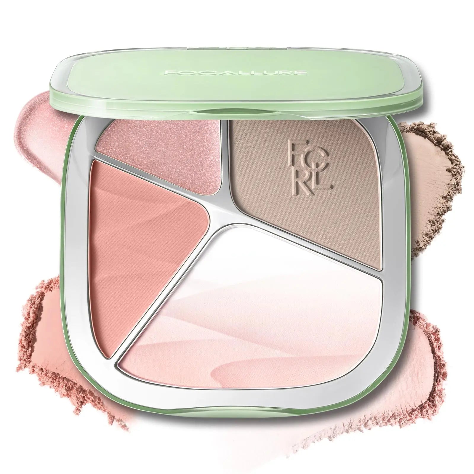 FOCALLURE Gradient Highlighter Contour Palette