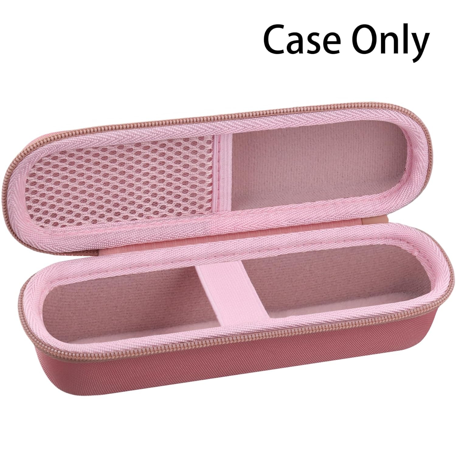 For Medicube Booster Pro 6-In-1 Real Glass Glow Beauty Massager Protective Hard Case, Travel Storage Organizer for Women, Shockproof & Water-Resistant EVA Shell, Pink -