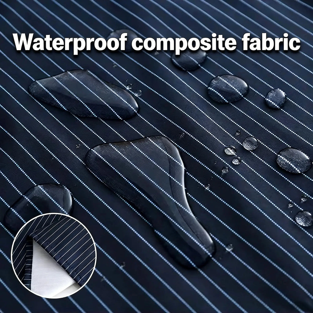 Kitchen Apron with a Detachable Towel, Unisex, Strapless Design for Easy Wearing and Removal, with Storage Pockets, Made of Three-Layer Composite Fabric, a Great Cooking Helper for the Whole Family.