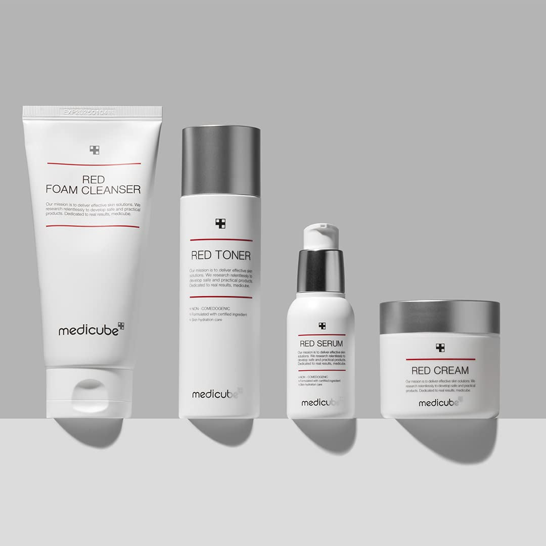 Red Cream 2.0 || Low-Irritating Formula for Trouble-Prone Skin | Soothing and Relieving | Formulated with BHA, Niacinamide & Adenosine | Non-Comedogenic | Korean Skincare (1.69Fl.Oz.)