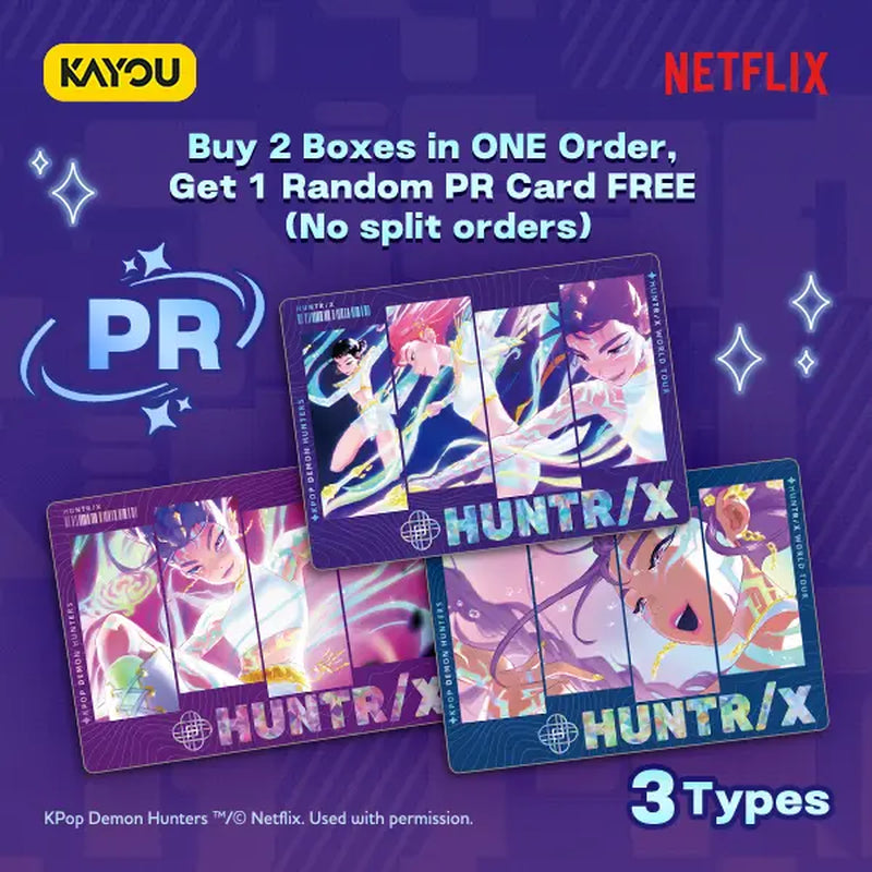 Kpop Demon Hunters-Collectible Trading Cards-Classic Edition-001-Na Buy 2 Get 1 Free PR Card