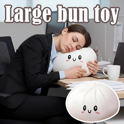 Giant Dumpling Squeeze without Steamer Box,Jumbo Dumpling Squeeze Toys,Jumbo Dumplings Stress Ball,Large Decompression Squeeze Toys,For Anxiety Relief