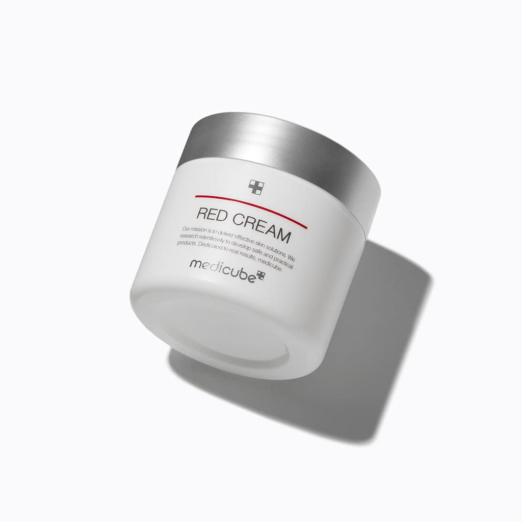 Red Cream 2.0 || Low-Irritating Formula for Trouble-Prone Skin | Soothing and Relieving | Formulated with BHA, Niacinamide & Adenosine | Non-Comedogenic | Korean Skincare (1.69Fl.Oz.)