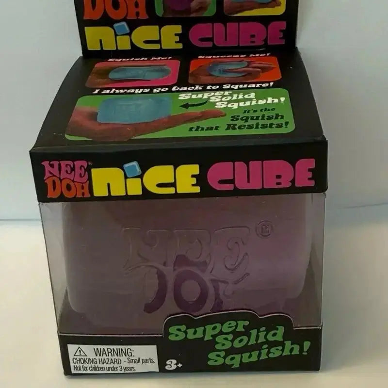 Needoh Nice Berg - Giant Nice Cube - Sensory Squeeze Toy with a Super Solid Squish (Pack of 1)