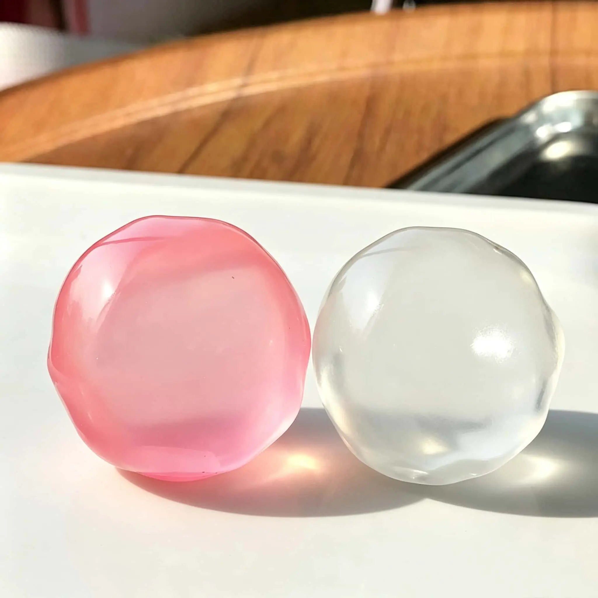6Cm Stress Relief Coconut Oil Squishy Fidget Toy Soft Coconut Oil Stress Ball No Rebound High-Value Appearance Reusable Coconut Oil Squeeze Ball Adhd Desk Ornament, Super Soft Squishy Texture-Mm