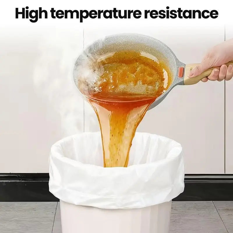 【Summerwins】Count Ultra Strong 13Gallon Trash Bags, Individually Folded Tall Kitchen Trashbags Resist Leaks, Punctures, Ripsdrawstring,Office,Outdoors,Party,Petlovers,Summerwins