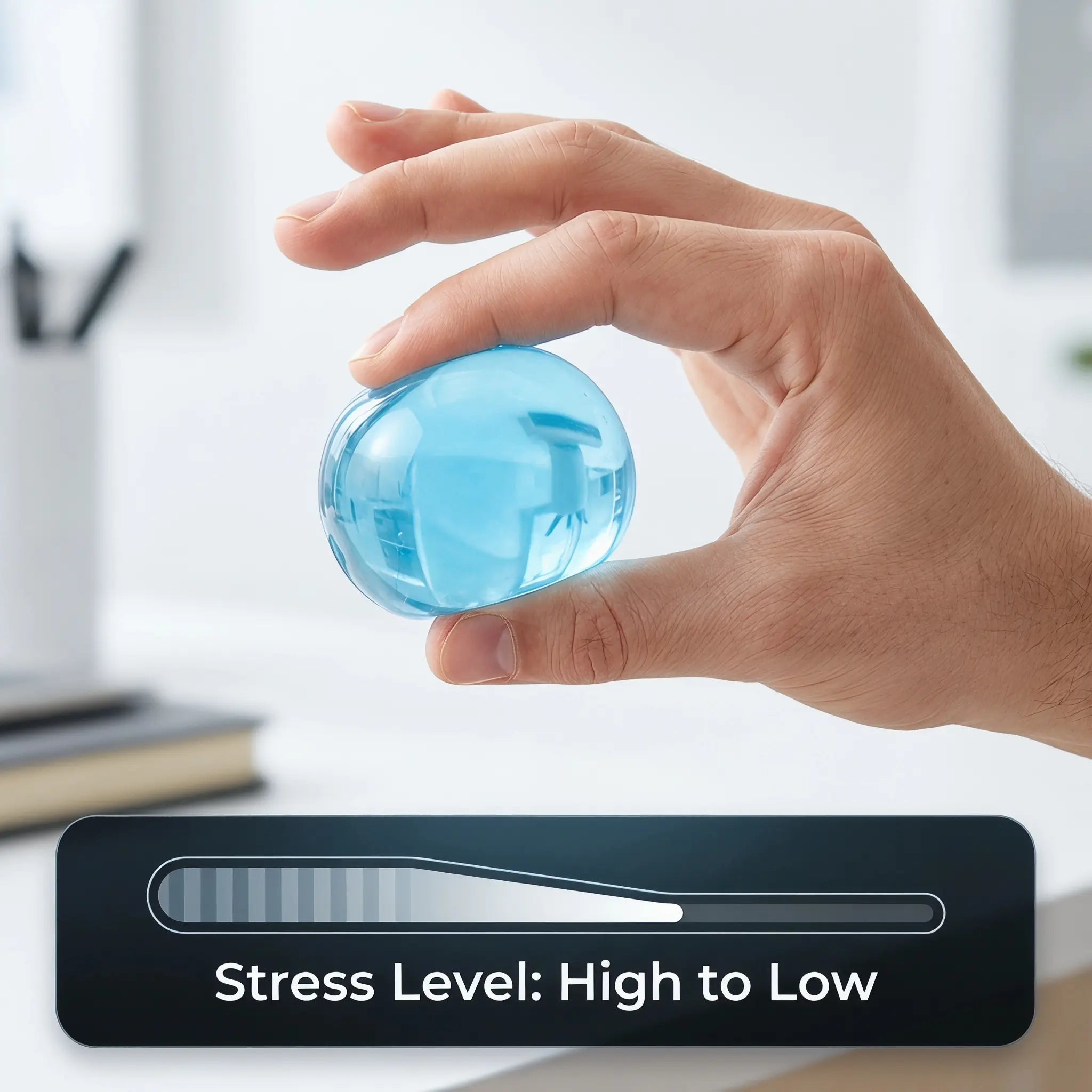6Cm Stress Relief Coconut Oil Squishy Fidget Toy Soft Coconut Oil Stress Ball No Rebound High-Value Appearance Reusable Coconut Oil Squeeze Ball Adhd Desk Ornament, Super Soft Squishy Texture-Mm