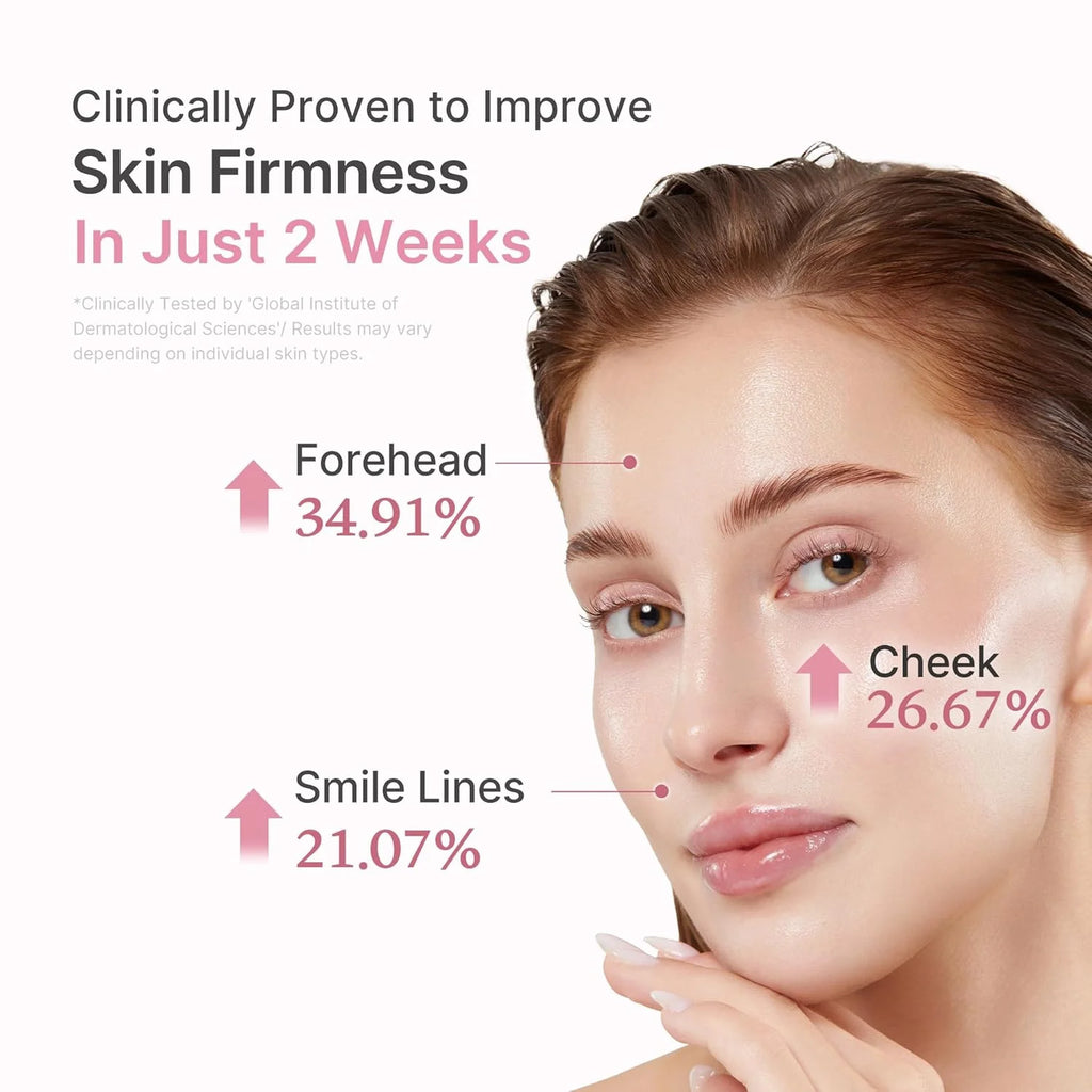 PDRN Pink Peptide Serum, Hydrating Korean Face Serum, 1.01 Fl Oz