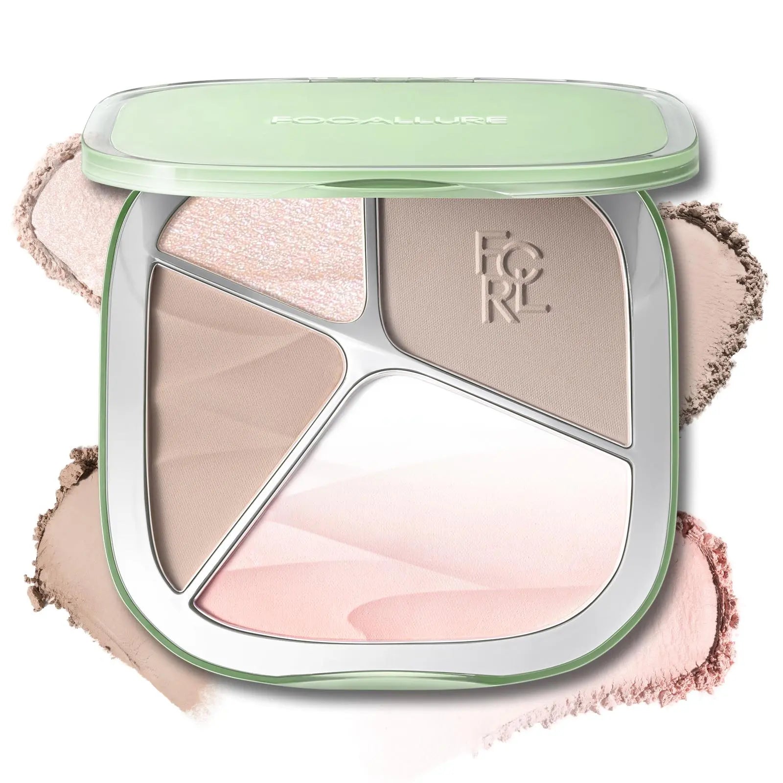 FOCALLURE Gradient Highlighter Contour Palette
