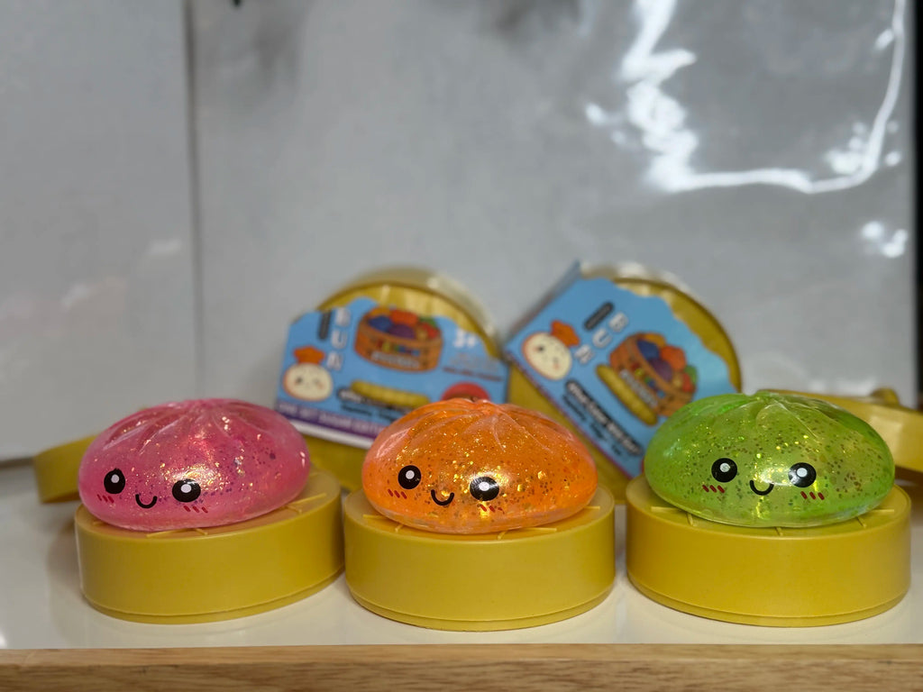 Glitter Dumpling Squishy (Random Color)