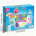 8-Piece Set Squishy Box,Malt Sugar Stress Relief Fidget Toys, Sensory Bundle, Creative Slow-Return Squishy, Party Gift, 8 Different Styles