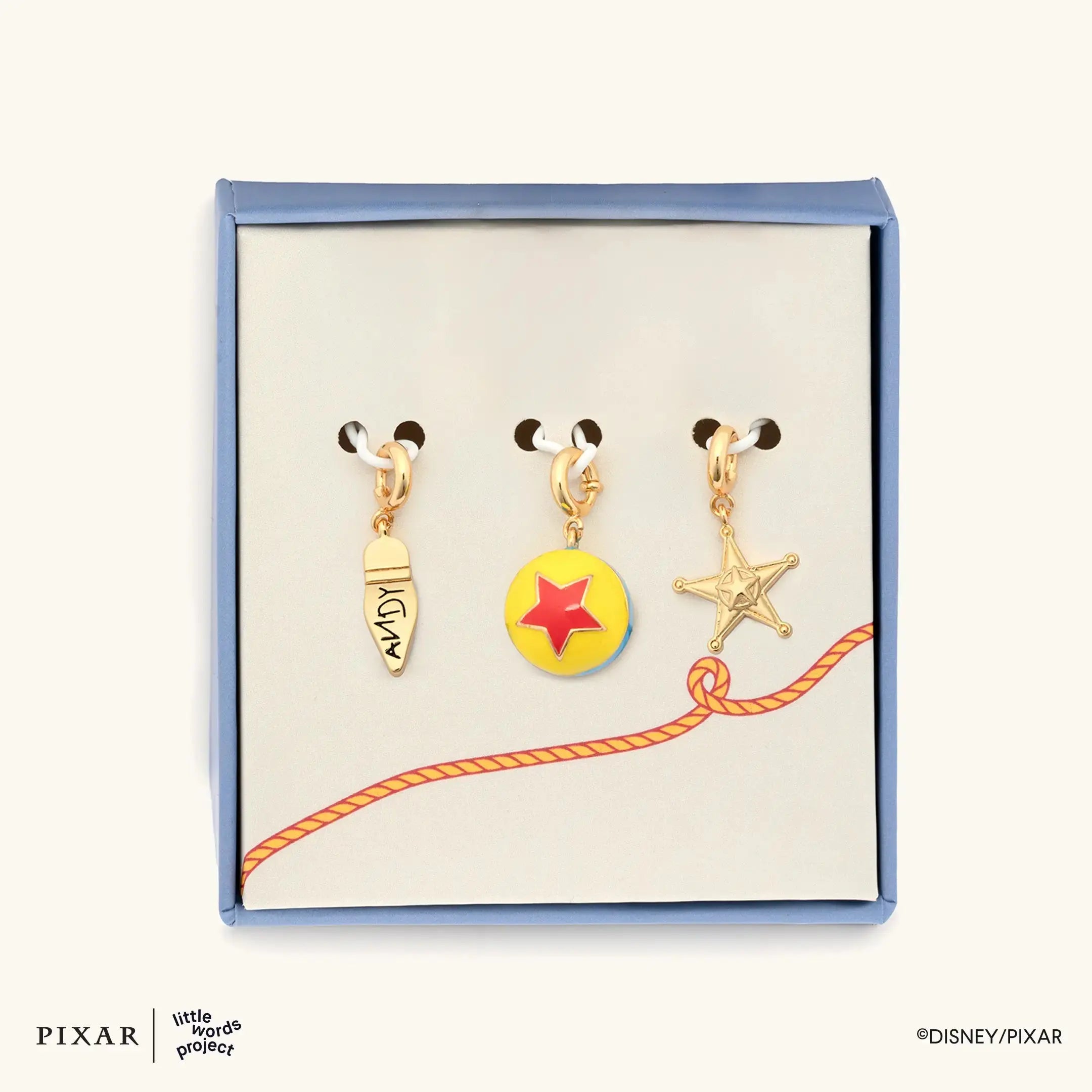 LWP X Toy Story Charms & Bag Charms – Disney Pixar Collectible Gold Charms & Bag Charms