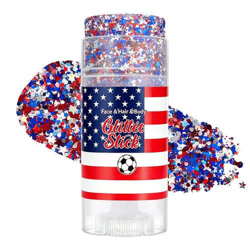 4Th of July Glitter Stick, Body & Hair Sparkle for Independence Day Parties, Festivals & Fun Holiday Looks