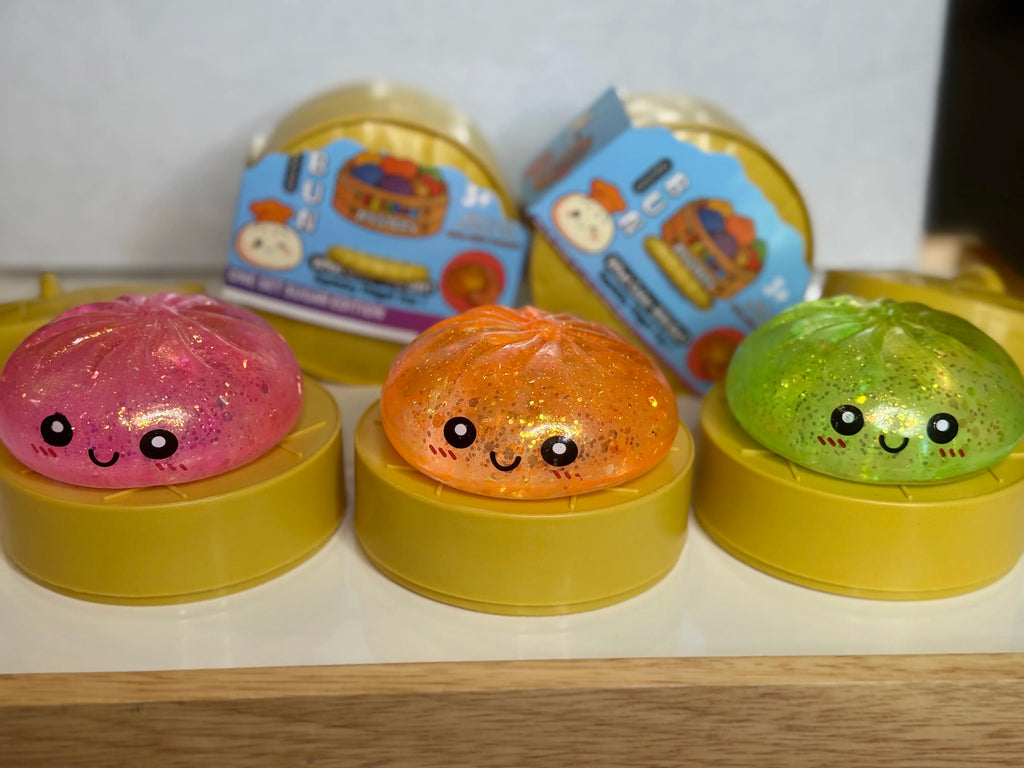 Glitter Dumpling Squishy (Random Color)