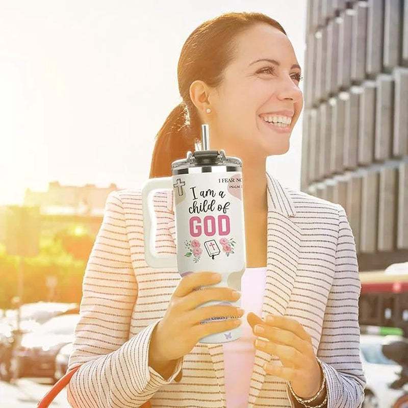 Mothers Day Gifts for Mom - Best Mom Ever Tumbler, Mommy Coffee Mug, Mama Tumblers, Momma Gift Ideas, Funny Birthday Present for Her, Mom Cup, Cute Mother Day Gift Tumbler with Handle 40Oz