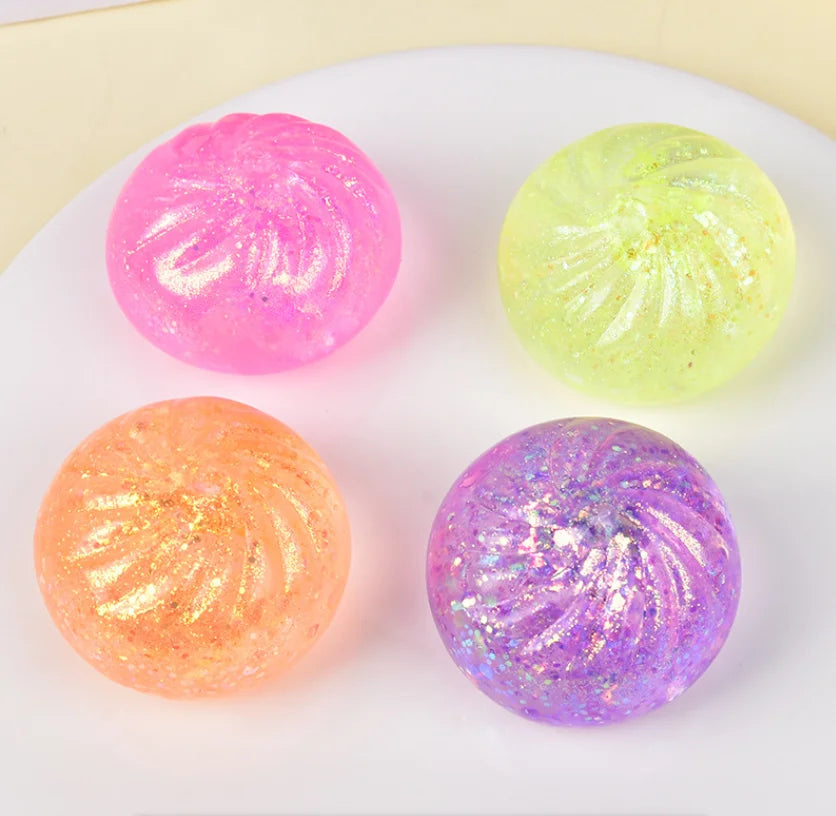 12Packs Mystery Dumpling Squishy - Super Soft Giant Dumpling Squishy with Steamer Box